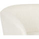 Clea Altro White Lounge Chair